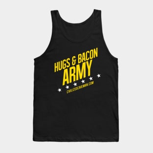 Hugs & Bacon Army - Light Stars Tank Top